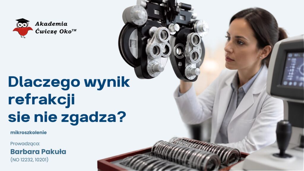 Dlaczego wynik refrakcji sie nie zgadza